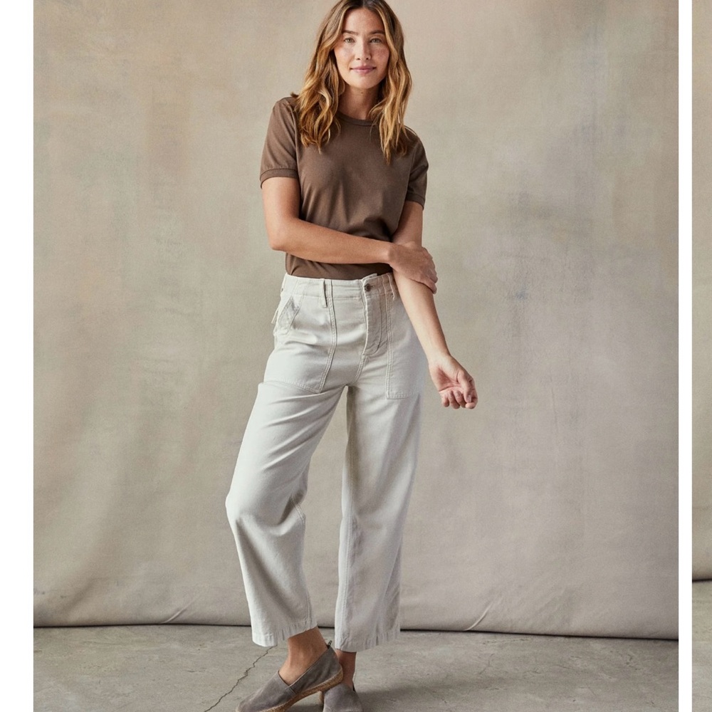 Outerknown Utility Pants- off-white